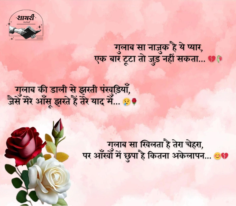 Gulab Shayari