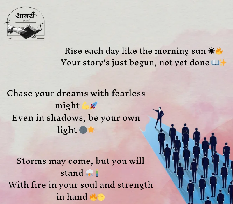 Motivational Shayari In English
