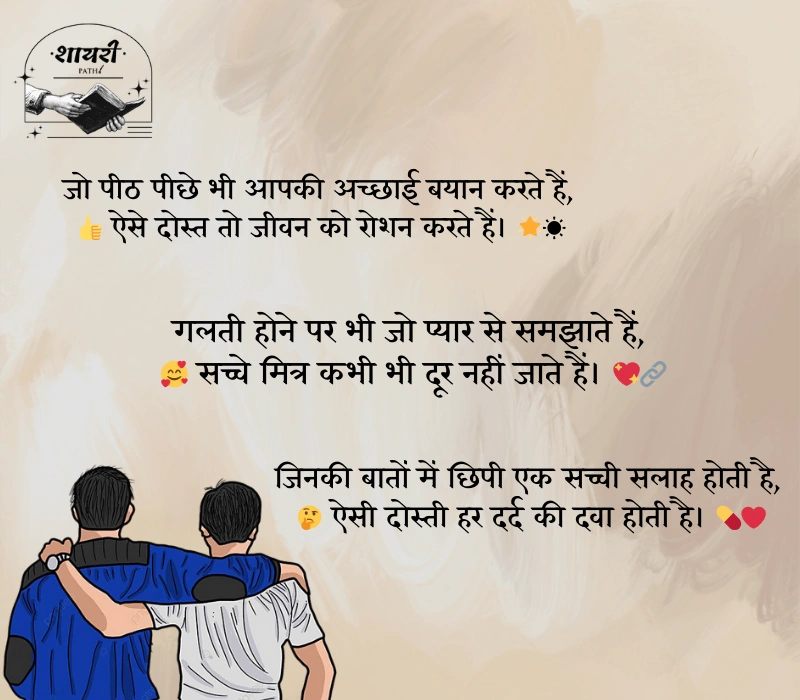 सच्ची दोस्ती शायरी