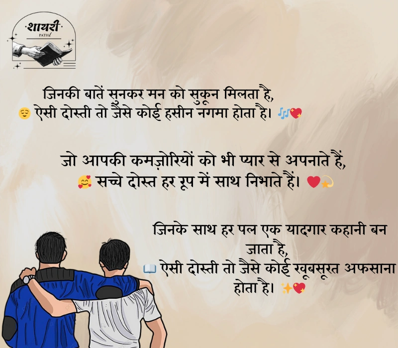 सच्ची दोस्ती शायरी