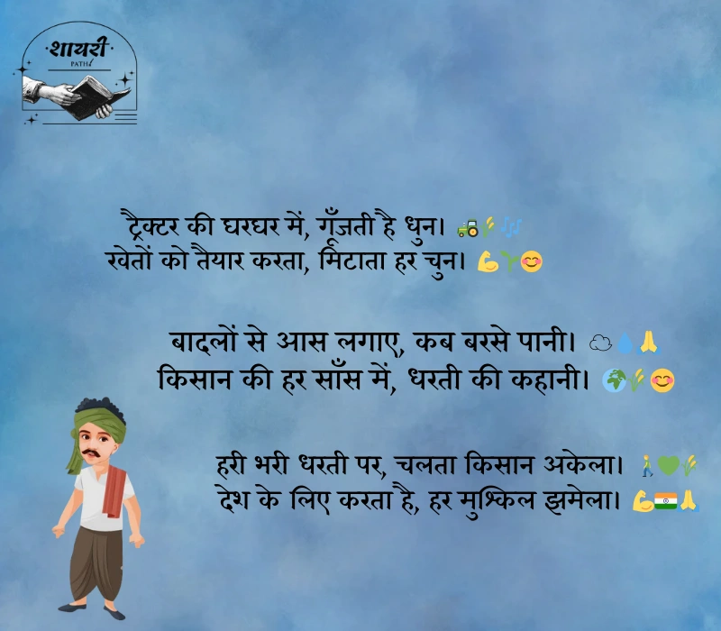 kisan shayari in hindi