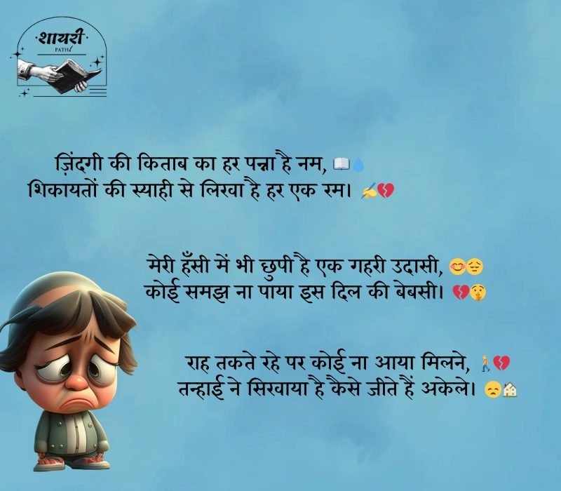 emotional sad shayari