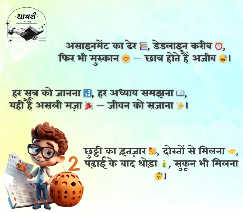 Student Shayari