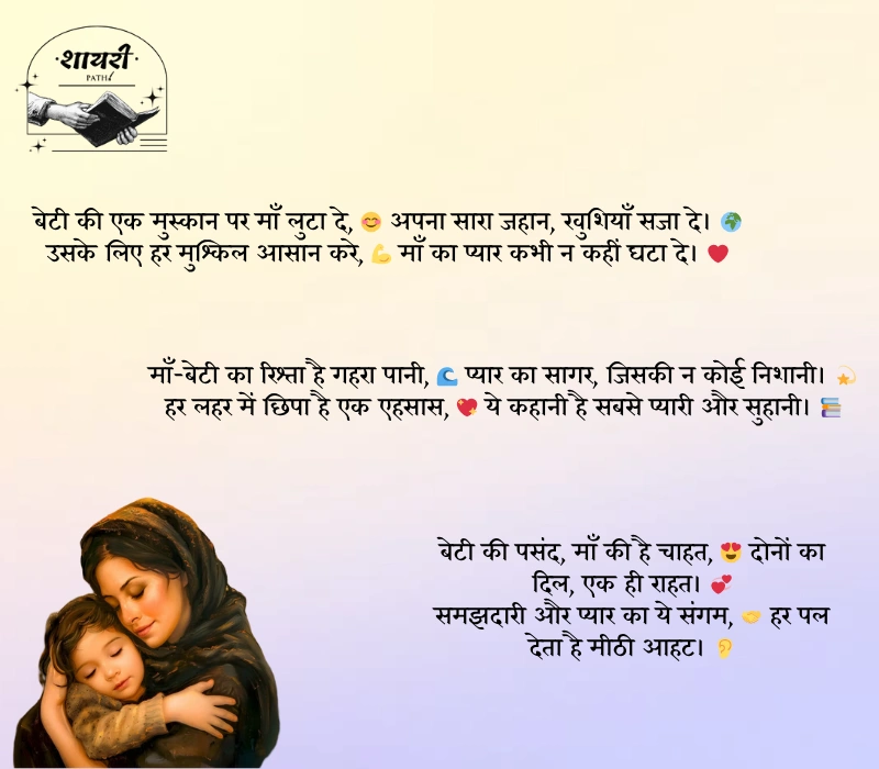 beti maa shayari