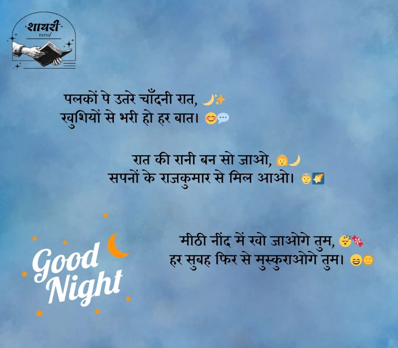 Good Night Shayari