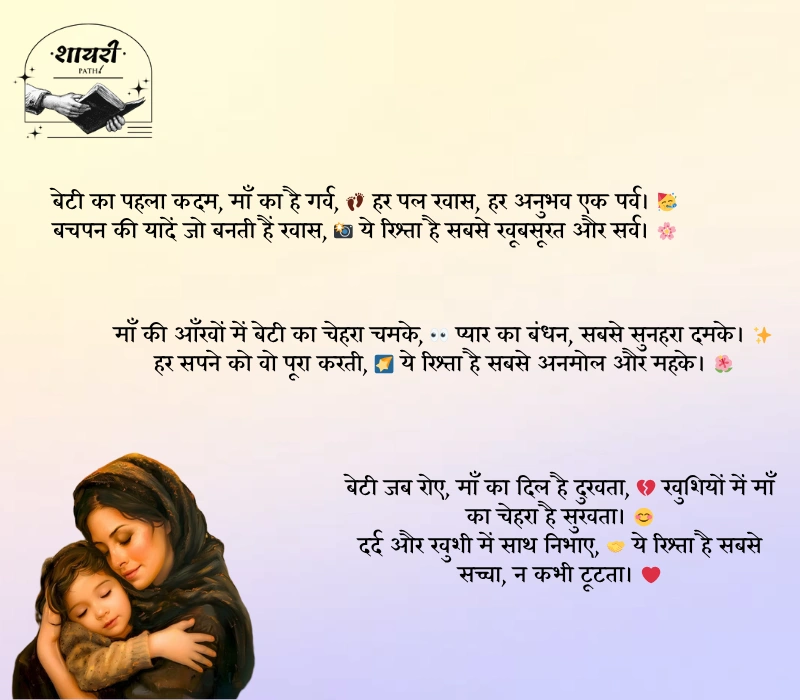 beti maa shayari