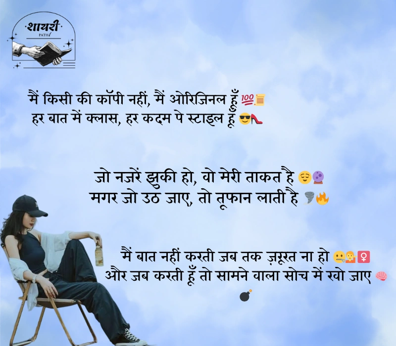 Female Attitude Shayari