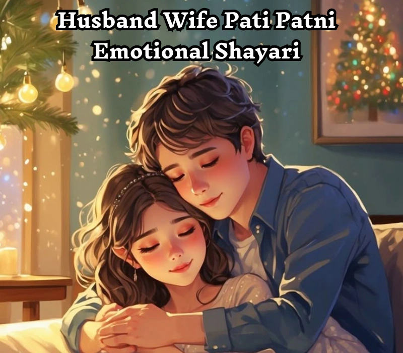 30+ Best Husband Wife Pati Patni Emotional Shayari