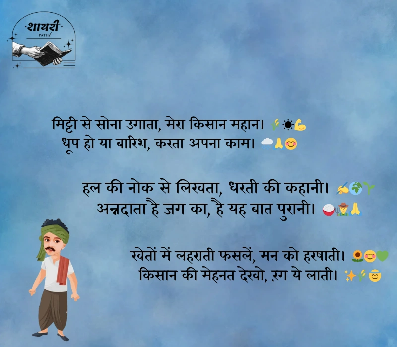 kisan shayari in hindi