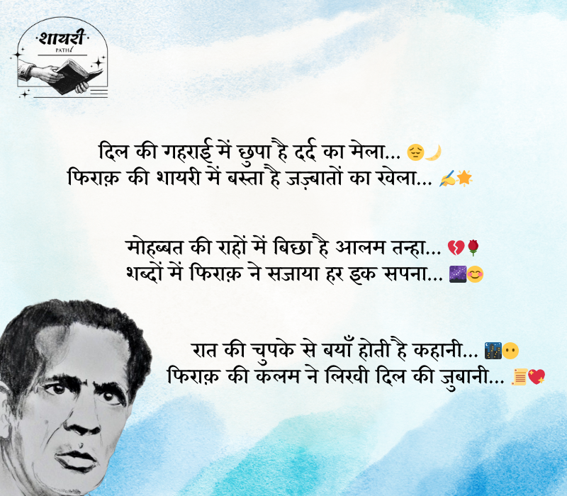 Firaq Gorakhpuri Shayari
