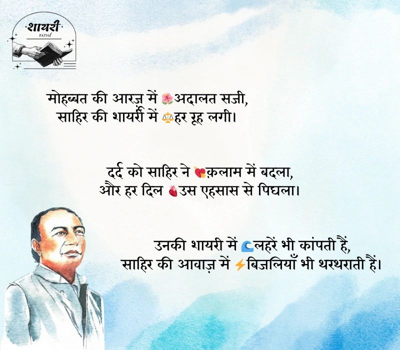 sahir ludhianvi shayari