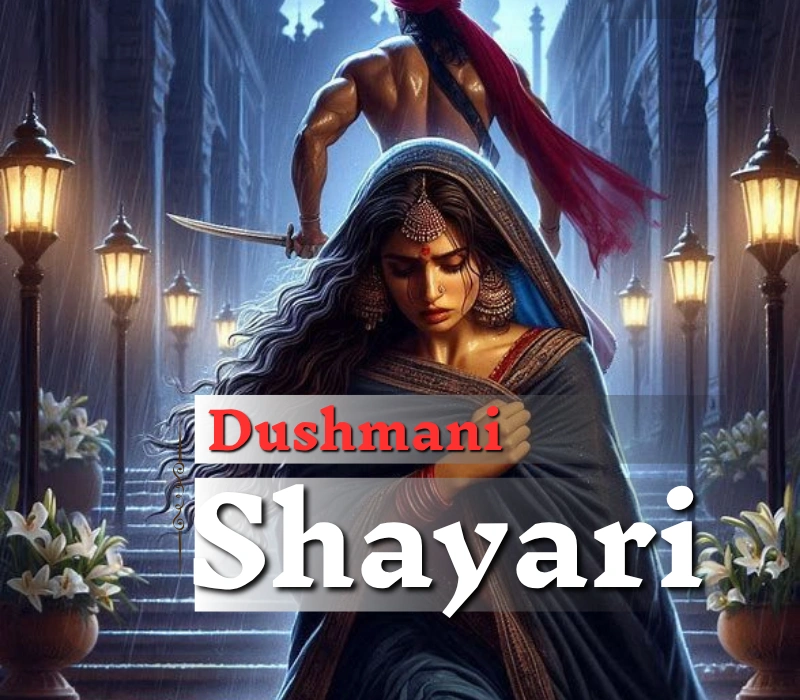 Dushmani Shayari – 2 लाइन में सीधा दिल पर वार
