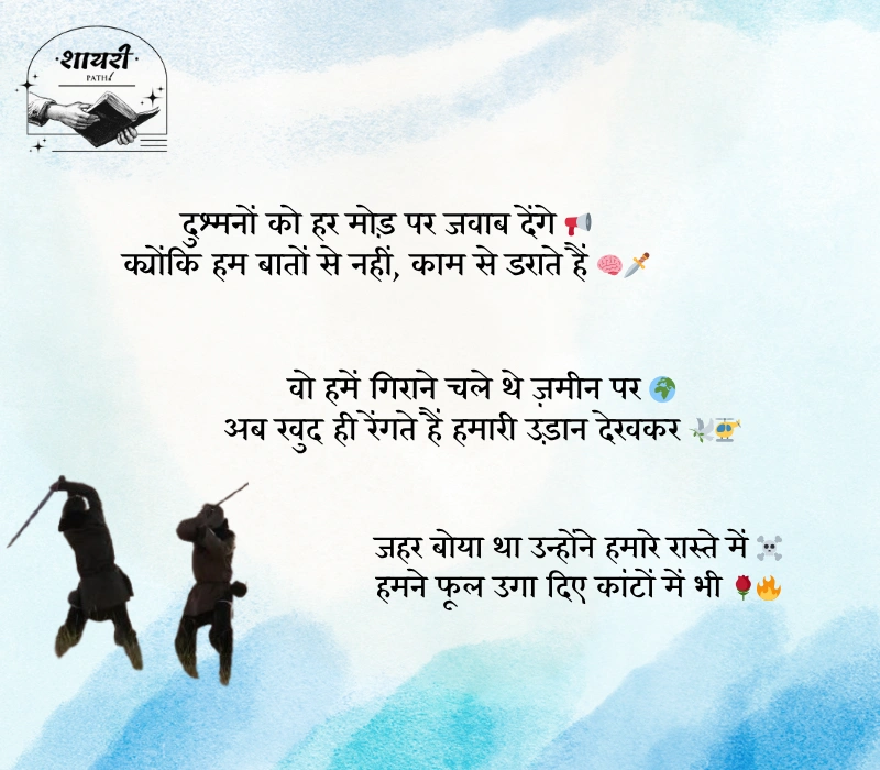 dushmani shayari