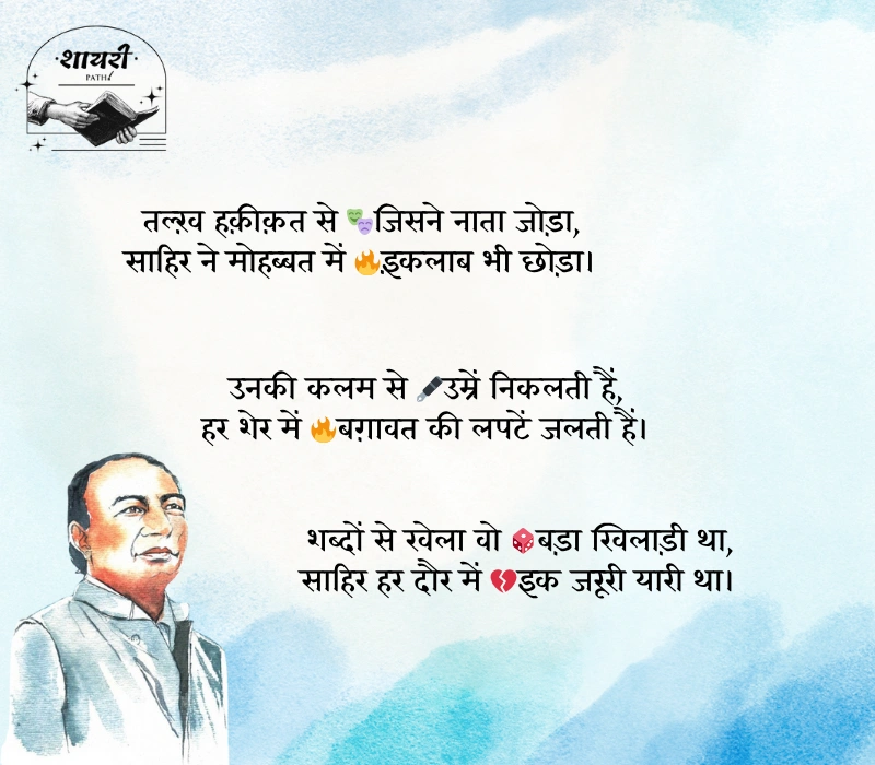 sahir ludhianvi shayari