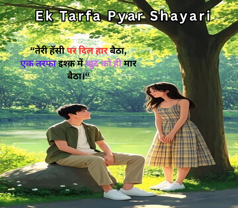 30+ Latest Ek Tarfa Pyar Shayari Collection