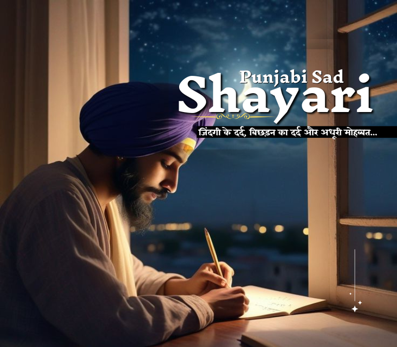 तन्हाई में ढूंढ रहे हो हमराज़? ये पंजाबी सैड शायरी छू जाएगी आपके दिल को!