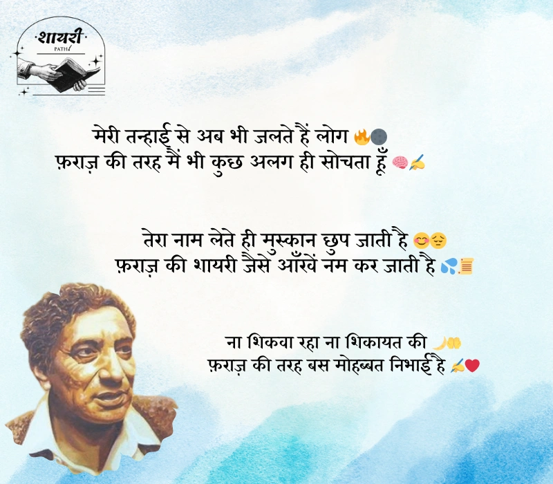 ahmad faraz shayari