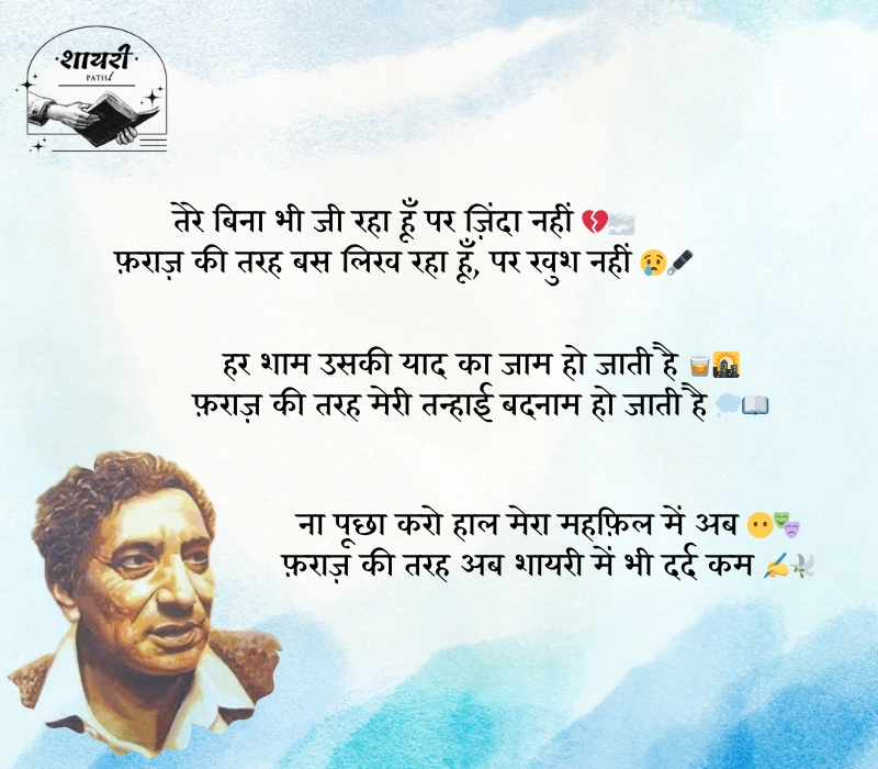 ahmad faraz shayari