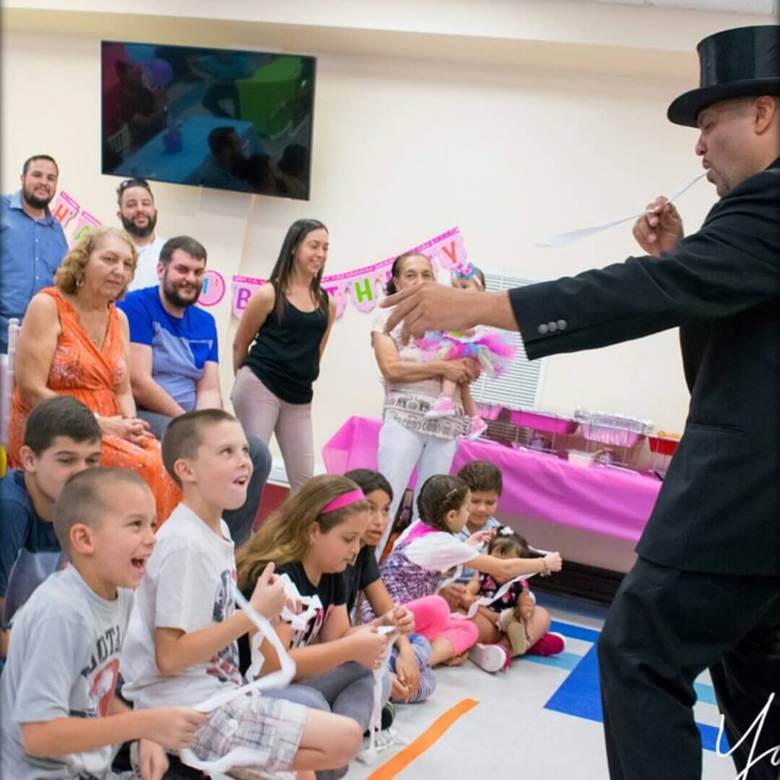 Professional magicians for hire can make your birthday party magical.