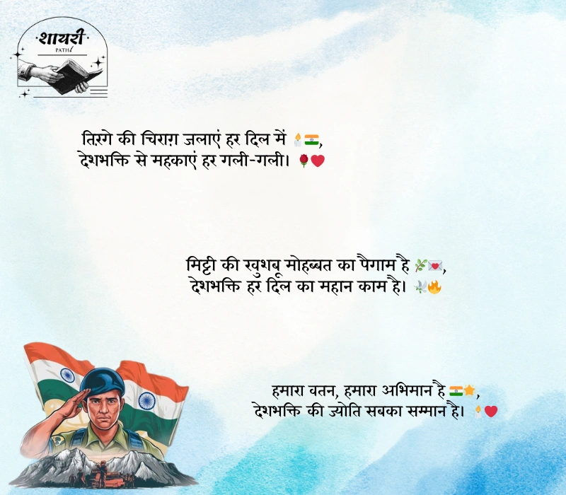 Desh Bhakti Shayari in Hindi