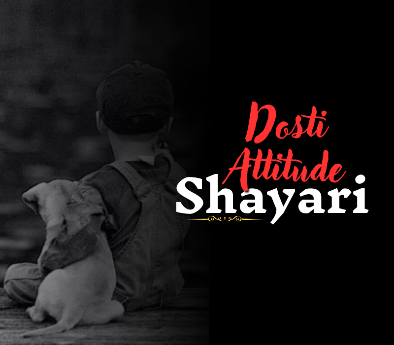 35+ Best सच्ची दोस्ती शायरी attitude | Friendship Shayari