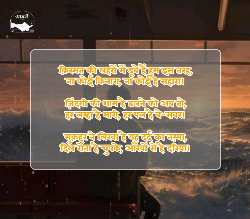 किस्मत life शायरी