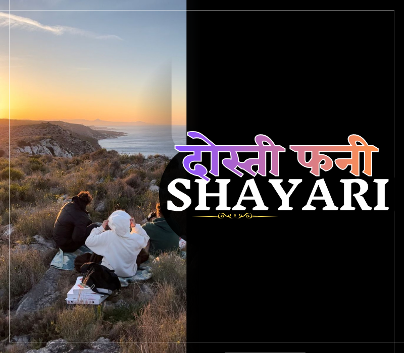 30+ Best दोस्ती फनी शायरी | Shayari Path